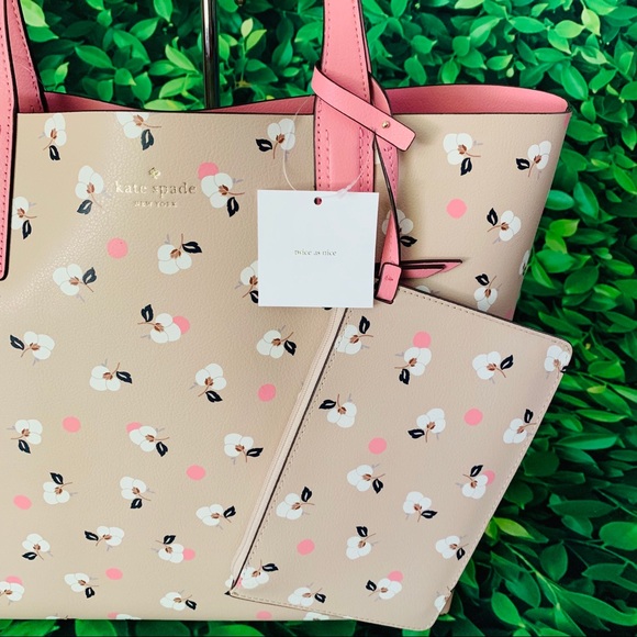 Kate Spade Mya Breeze Floral Ditsy arch place tote - Picture 4 of 8